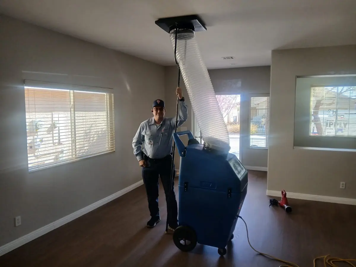 Professional Dryer Vent Cleaning work inside a Wooster home